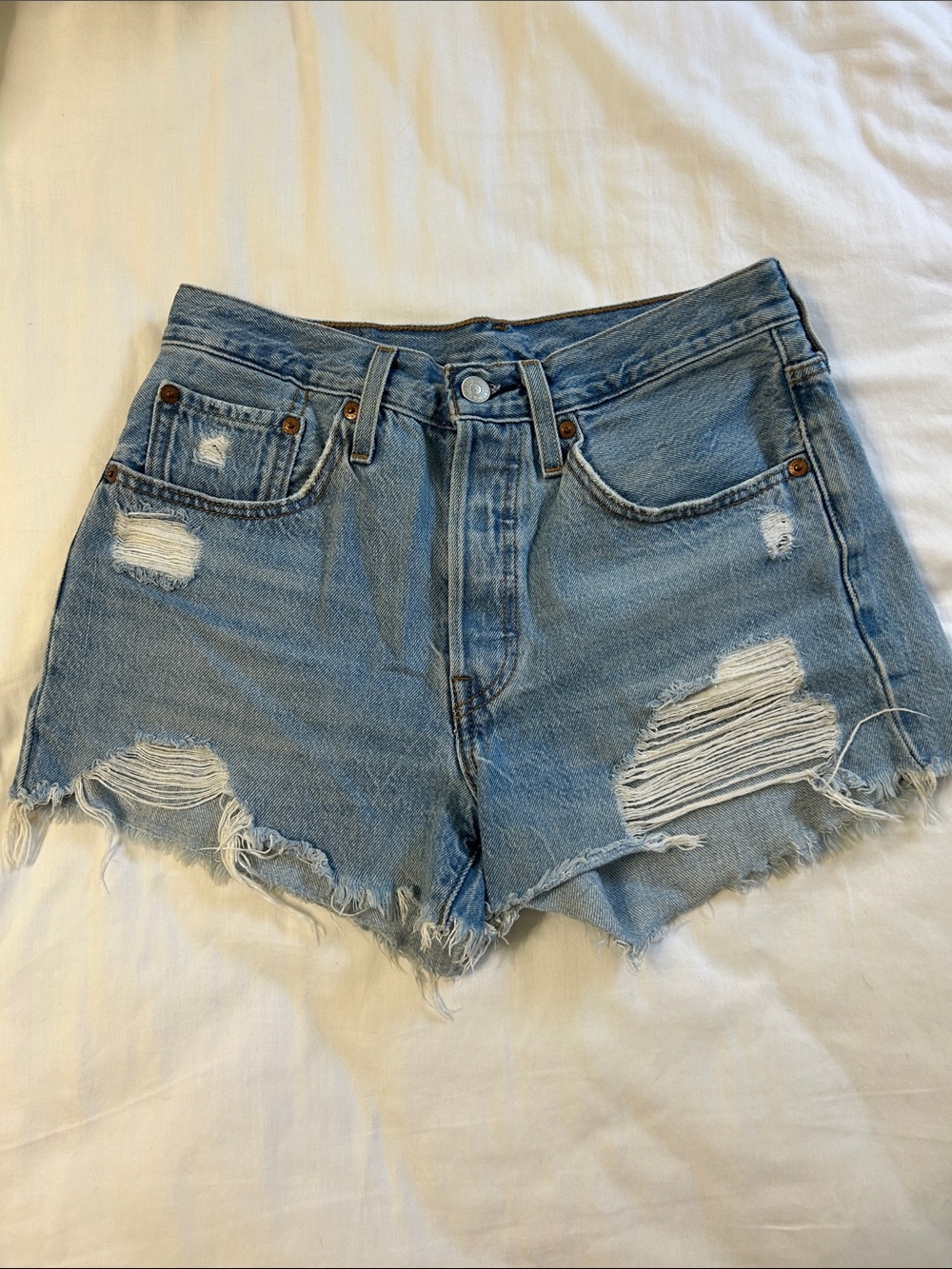501 Levi Denim Shorts